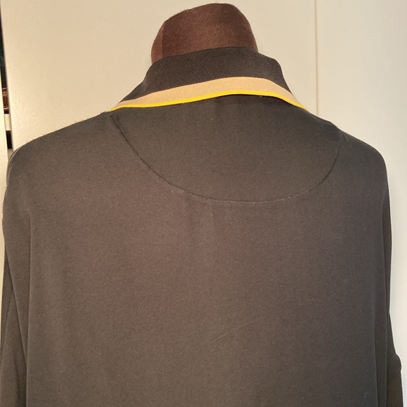 Rag & Bone oversized polo shirt dress silk black S - Picture 11 of 15